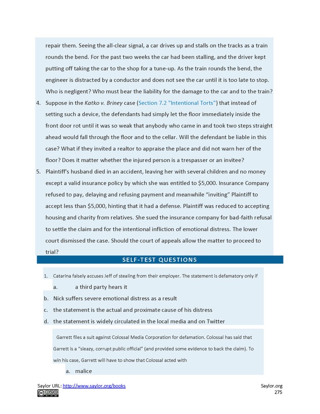Business Law and the Legal Environment - Page 275